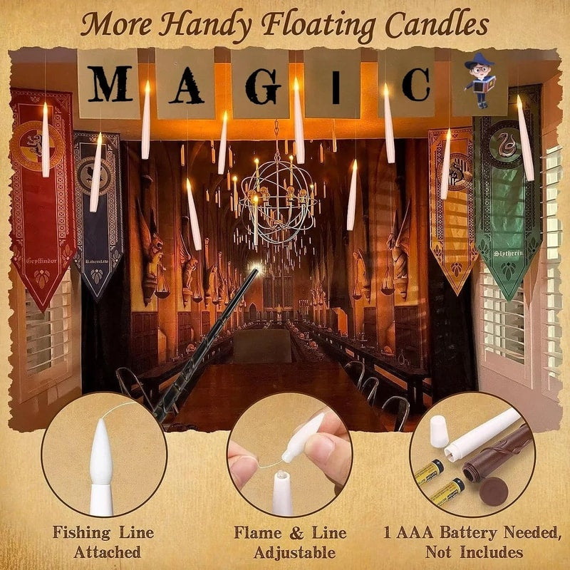 Lumitero Floating Candle Perfectly Straight Hanging